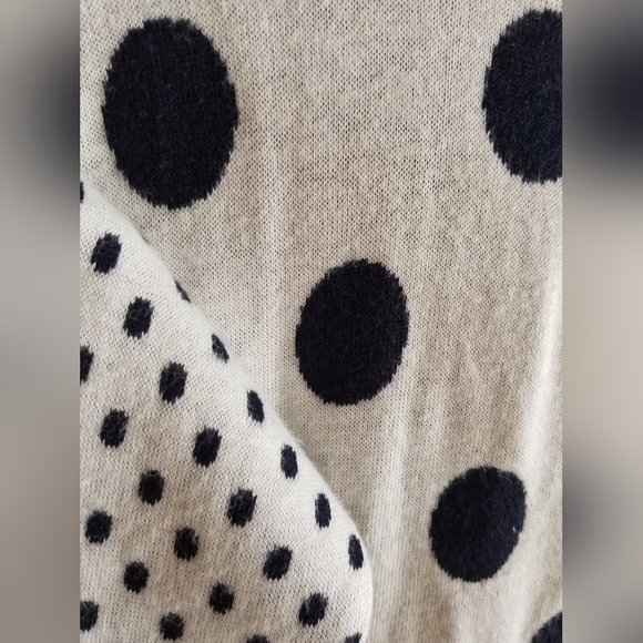 Polka Dot Long Sleeved Sweater by Ann Taylor - size Medium - Picture 6 of 7